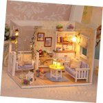 Aga Retro model dřevěného domečku pro panenky DIY 3013 – Zboží Dáma