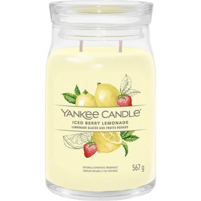 Yankee Candle Signature Iced Berry Lemonade 567 g – Sleviste.cz