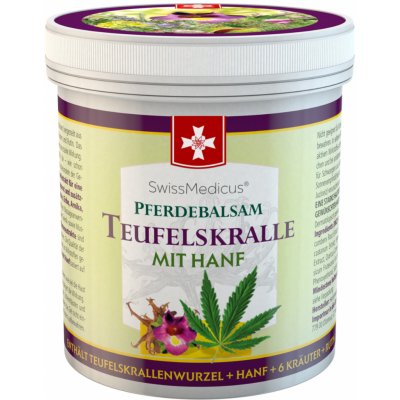 Swissmedicus Čertův dráp s konopím 500 ml – Zboží Dáma