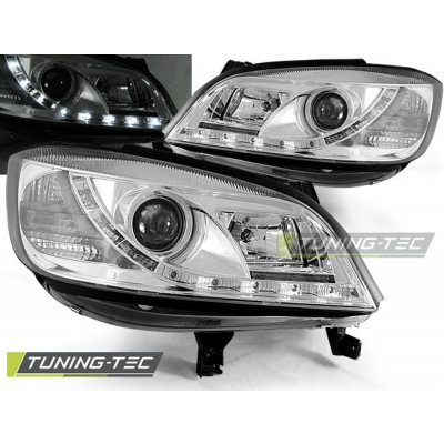 Tuning-Tec Přední čirá LED světla Opel Zafira A (1999 - 2005) - chromované – Hledejceny.cz