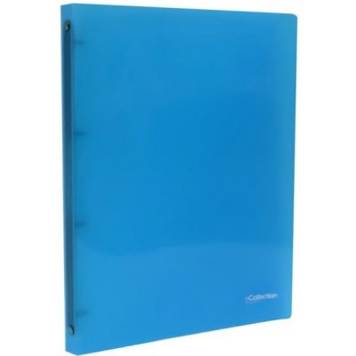 Karton P+P pořadač A4 kroužkový eCollection 2,5 cm 4 kroužek modrý – Zboží Živě