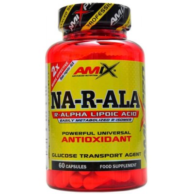 Amix Pro NA-R-ALA Alpha lipoic acid 100 mg 60 kapslí – Zbozi.Blesk.cz
