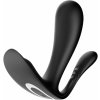 Anální kolík Satisfyer top secret plus vibrátor černá