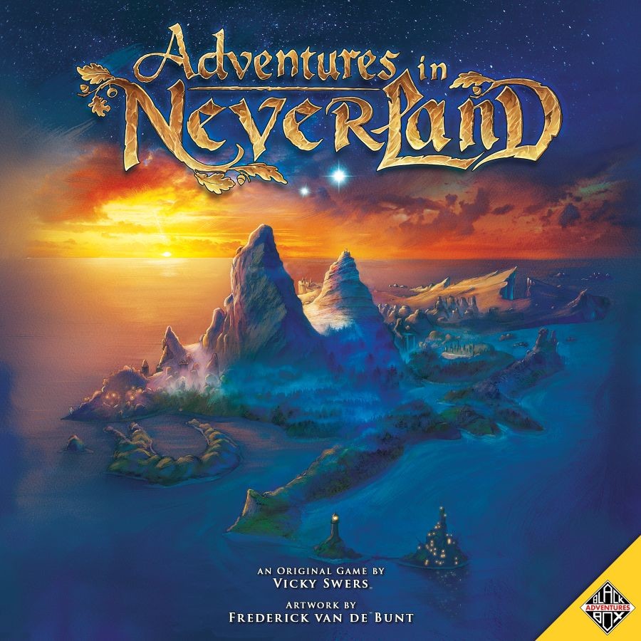 Adventures in Neverland Deluxe Kickstarter desková hra