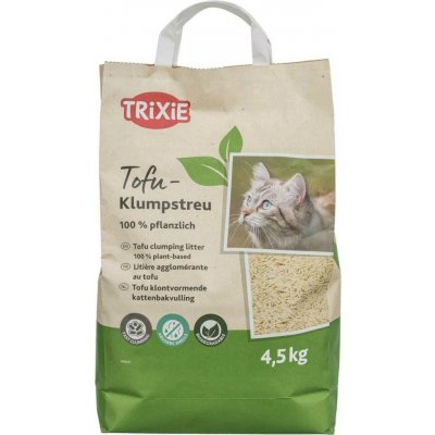 Trixie Tofu 100% rostlinné hrudkující stelivo 4,5 kg – Sleviste.cz