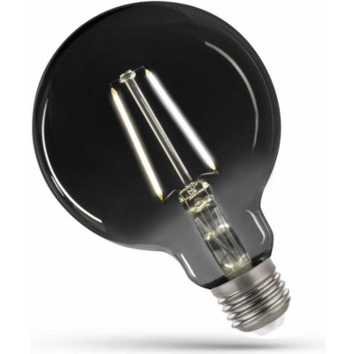 Toolight LED žárovka neutrální bílá E27 230V 4,5W, kouřové sklo – Hledejceny.cz