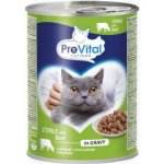PreVital kočka sterile s hovězím v omáčce kousky 415 g – Zboží Mobilmania