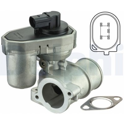 AGR-Ventil DELPHI EG10410-12B1 – Hledejceny.cz
