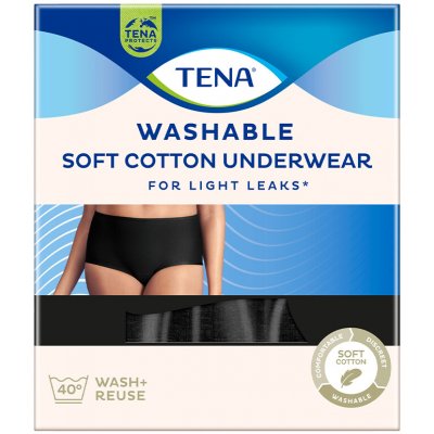 Tena Washable Underwear M černé inkontinenční kalhotky pro ženy 1 ks – Hledejceny.cz