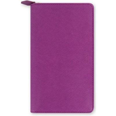Filofax Saffiano ZIP A6 Compact týdenní 2024 malinový – Zboží Živě
