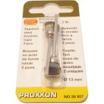 Proxxon 28957 Sada kartáčků z ušlechtilé oceli 2 dílná – Zboží Dáma