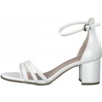 Marco Tozzi obuv 28300 bílá ivory patent – Zboží Dáma