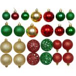 Foxter 3037 Sada vánočních baněk XXL 100 ks, barevné – Zboží Dáma