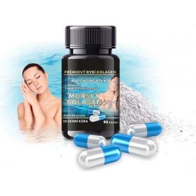 BIO-DETOX Kolagen MOŘSKÝ Anti-Age 90 kapslí – Hledejceny.cz