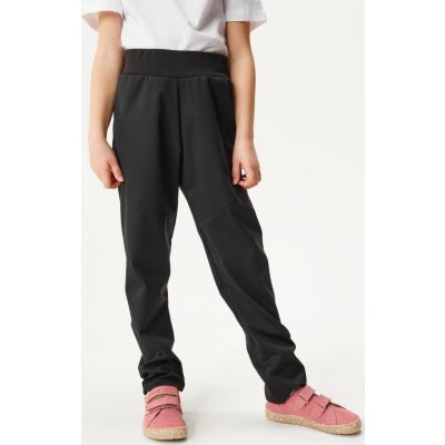 Unuo dětské softshellové kalhoty bez zateplení pružné Sporty černá – Hledejceny.cz