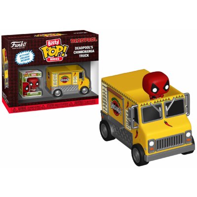 Funko Bitty Pop! Deadpool Deadpools Chimichanga Truck – Zboží Dáma