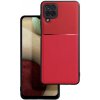 Pouzdro a kryt na mobilní telefon Samsung Pouzdro Forcell NOBLE Case Samsung Galaxy A12 červené