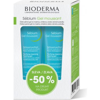 Bioderma Sebium Global 30 ml + Sébium moussant 200 ml dárková sada