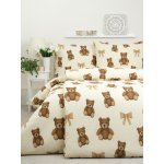 MKLuzkoviny.cz krep povlečení Renforcé Plyšoví medvídci 140x200 70x90 – Zboží Mobilmania