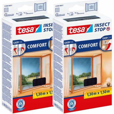 Moskytiéra Tesa černá 150 cm x 130 cm – Hledejceny.cz