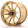 Alu kolo, lité kolo Japan Racing JR11 9,75x17 5x100/114,3 ET30 gold