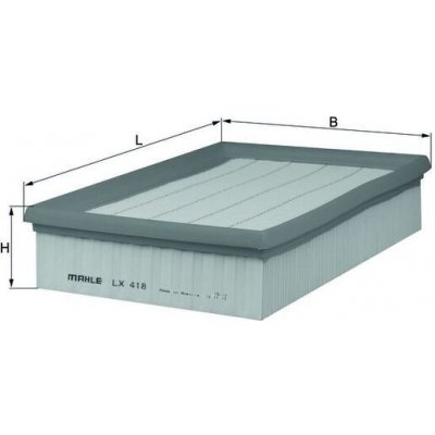 Vzduchový filtr KNECHT LX 418 – Zboží Mobilmania