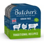 Butcher's Dog Original hovězí krůtí a jehněčí 4 x 150 g – Sleviste.cz