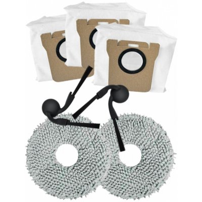 ElektroSkalka Xiaomi Robot Vacuum 5/5 Pro mopovací textilie a kartáčky a sáčky 7 ks – Zbozi.Blesk.cz