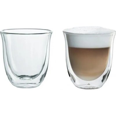 De'Longhi Sklenice DeLonghi cappuccino 2 x 270 ml – Zbozi.Blesk.cz