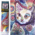 Norimpex Diamantové malování 7D Kočičí pohled 30 x 40 cm – Zboží Mobilmania