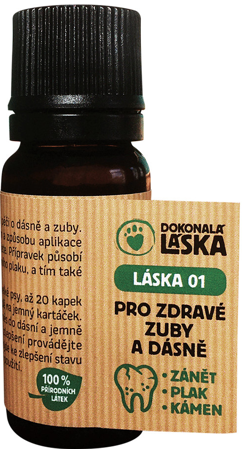 Dokonalá Láska 01 Pro zdravé zuby a dásně 10 ml