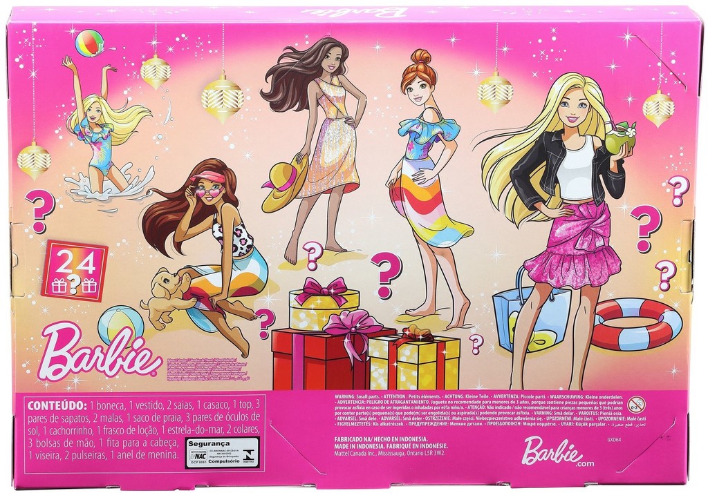 Barbie Adventní kalendář GXD64 od 467 Kč - Heureka.cz