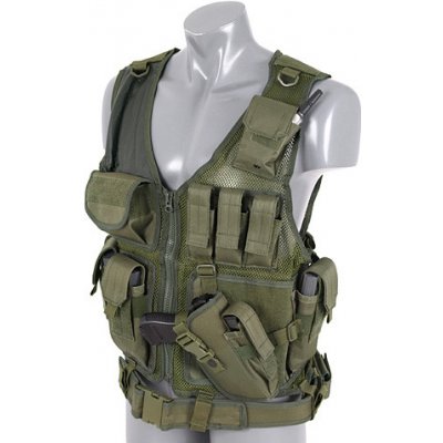 TCX taktická vesta POLICE zelená – Zboží Dáma