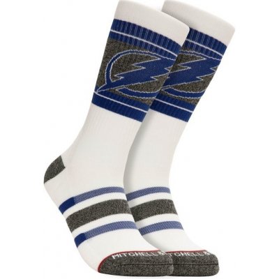 Mitchell & Ness pánské ponožky Tampa Bay Lightning Nhl Cross Bar Crew Socks