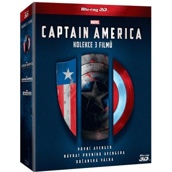 Captain America 1-3:Trilogie 3D BD