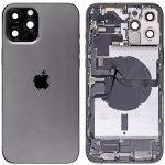 Kryt Apple iPhone 12 Pro Max Zadní Housing Černý – Hledejceny.cz