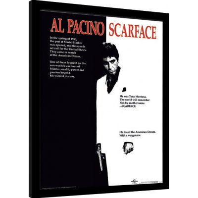 Obraz na zeď - Zjizvená tvář, 34.3 × 44.5 cm – Zboží Dáma