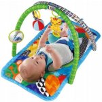 Mengga Hrací deka s hrazdou a zvuky Lovely Zoo modrá – Zboží Dáma