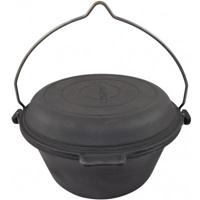 KAW-MET KAWMET litinový kotlík 9l + pánev 2v1 – Zboží Mobilmania