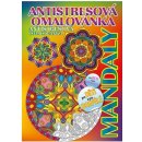 Antistresová omalovánka A5 Mandaly