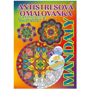 Antistresová omalovánka A5 Mandaly