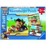 Ravensburger 093694 Paw Patrola Psí tlapková patrola 3 x 49 dílků – Zboží Dáma