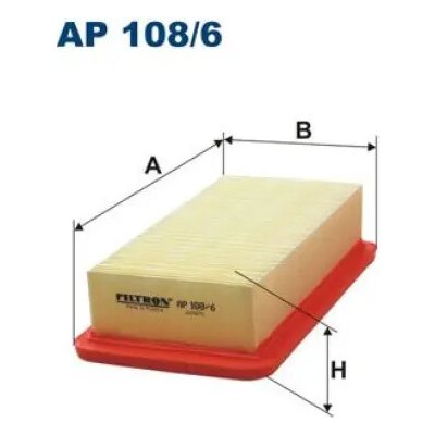 FILTRON Vzduchový filtr AP 108/6 – Hledejceny.cz