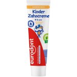 Eurodont Dětský zubní krém příchuť žvýkačky pro děti ve věku 0-6 let 100 ml – Hledejceny.cz