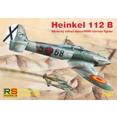 MODELS Heinkel He 112B 3x Spanish camo RS 92263 1:72