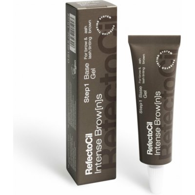 RefectoCil gelová barva na řasy a obočí Popelavě hnědá, Intense Browns 15 ml – Zboží Mobilmania