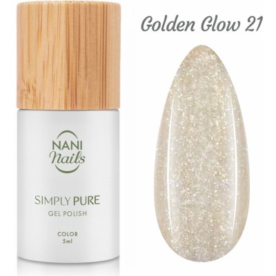 NANI gel lak Simply Pure Golden Glow 5 ml – Hledejceny.cz