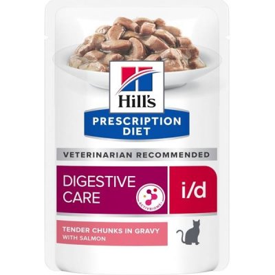 Hill's Prescription Diet Feline i/d s AB+ losos 12 x 0,085 kg