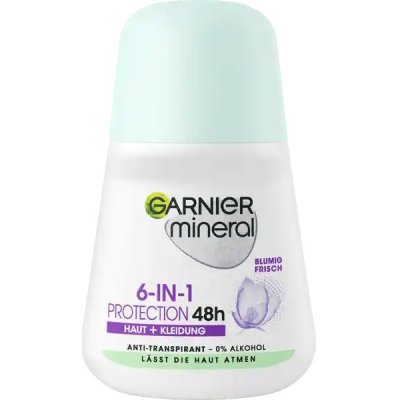 Garnier Mineral Protection 6in1 roll-on 50 ml