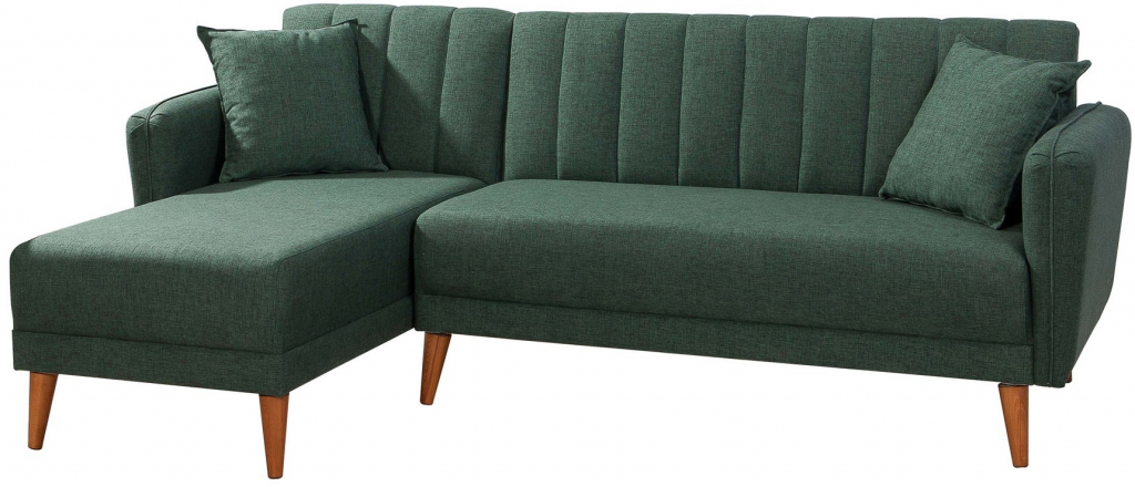 Atelier del sofa Aqua tmavě zelená levý roh